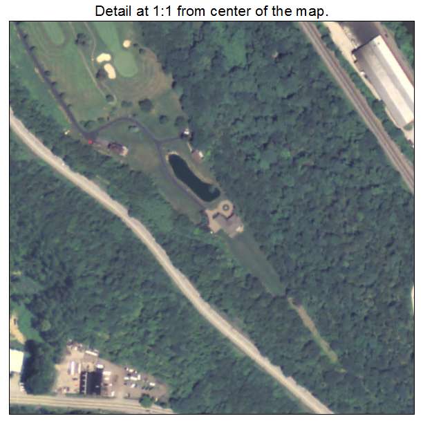 Fallston, Pennsylvania aerial imagery detail