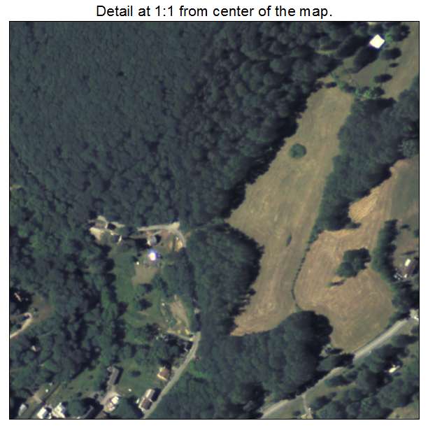 Felton, Pennsylvania aerial imagery detail