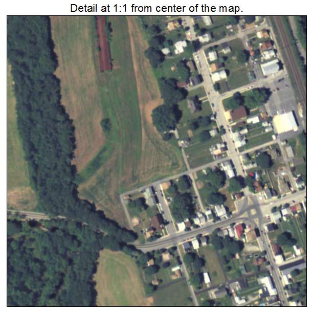 Goldsboro, Pennsylvania aerial imagery detail