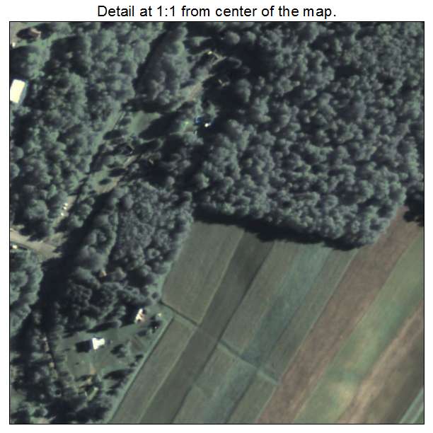 Grampian, Pennsylvania aerial imagery detail