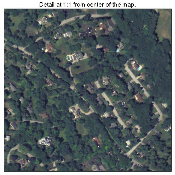 Grantley, Pennsylvania aerial imagery detail