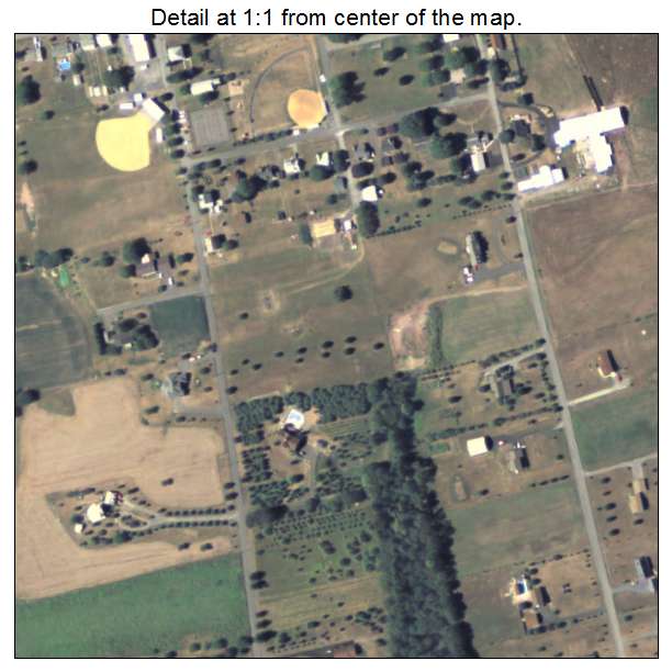 Gratz, Pennsylvania aerial imagery detail