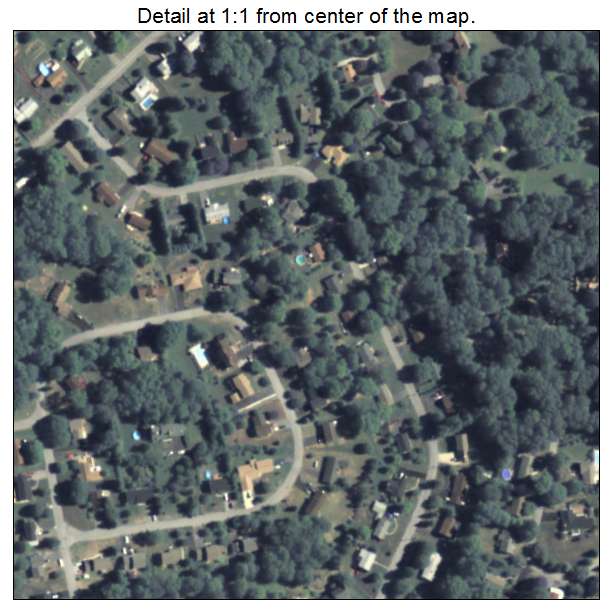 Guilford, Pennsylvania aerial imagery detail