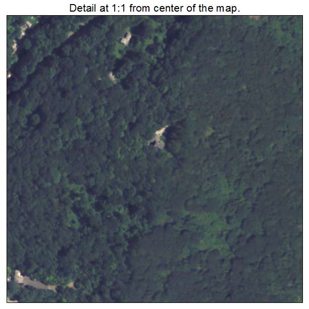 Haysville, Pennsylvania aerial imagery detail