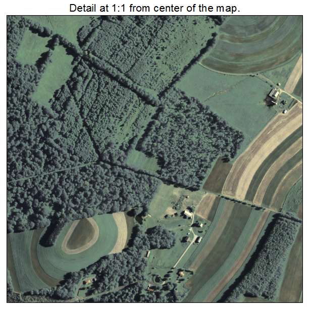 Heilwood, Pennsylvania aerial imagery detail