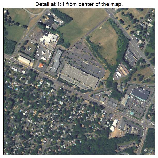 Horsham, Pennsylvania aerial imagery detail