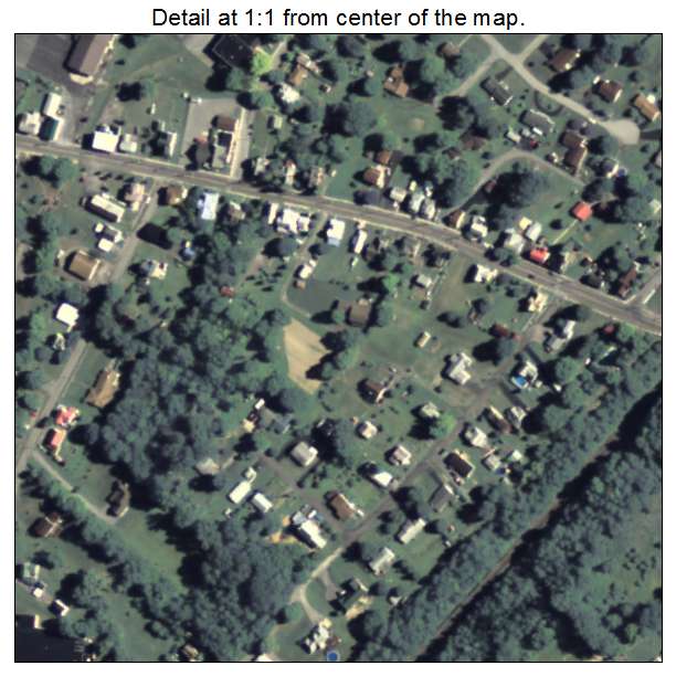 Howard, Pennsylvania aerial imagery detail