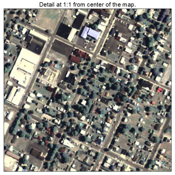Hughesville, Pennsylvania aerial imagery detail