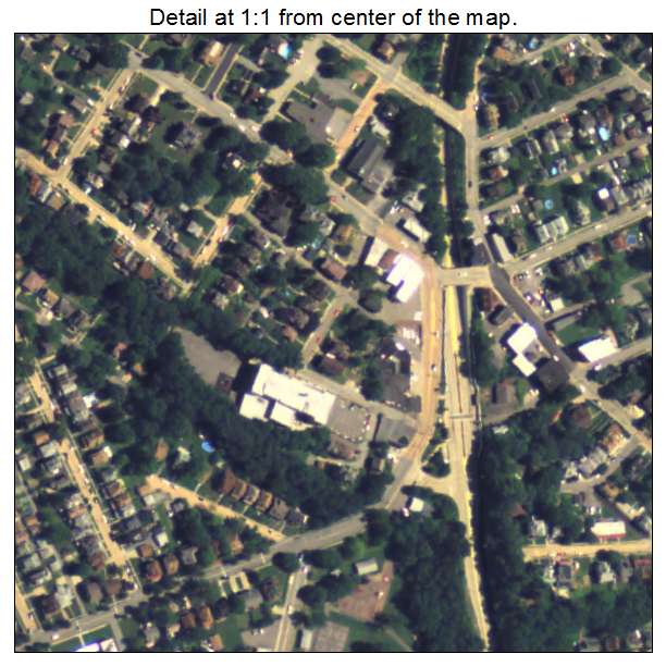 Ingram, Pennsylvania aerial imagery detail
