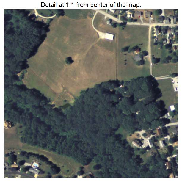 Jacobus, Pennsylvania aerial imagery detail
