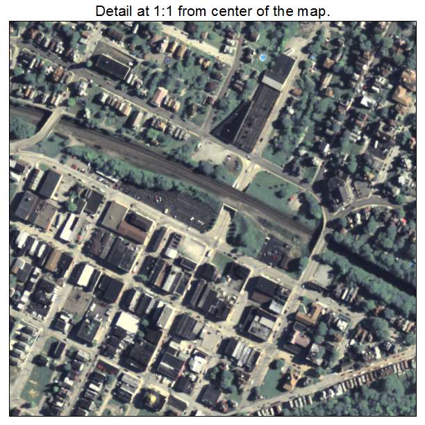 Jeannette, Pennsylvania aerial imagery detail