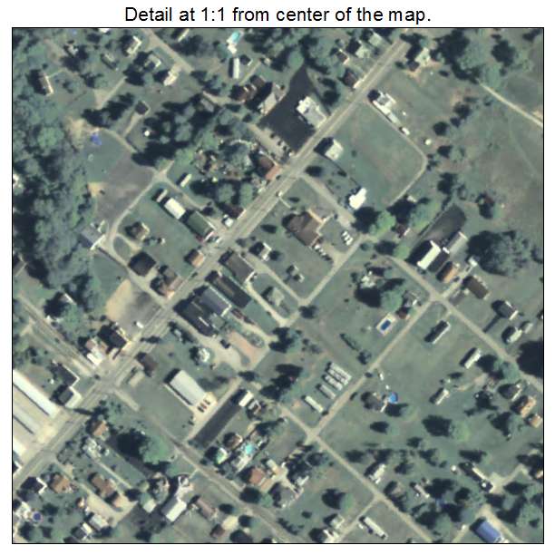 Jefferson, Pennsylvania aerial imagery detail