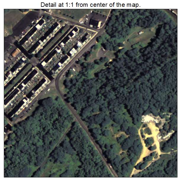 Juniata Terrace, Pennsylvania aerial imagery detail