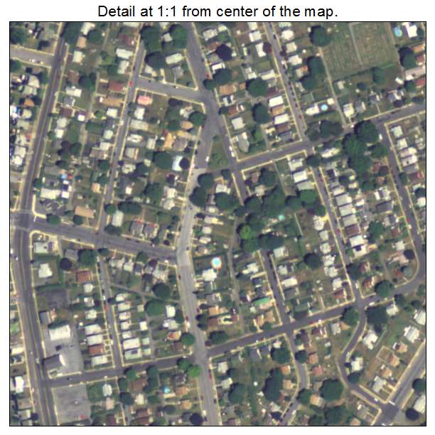 Kenhorst, Pennsylvania aerial imagery detail