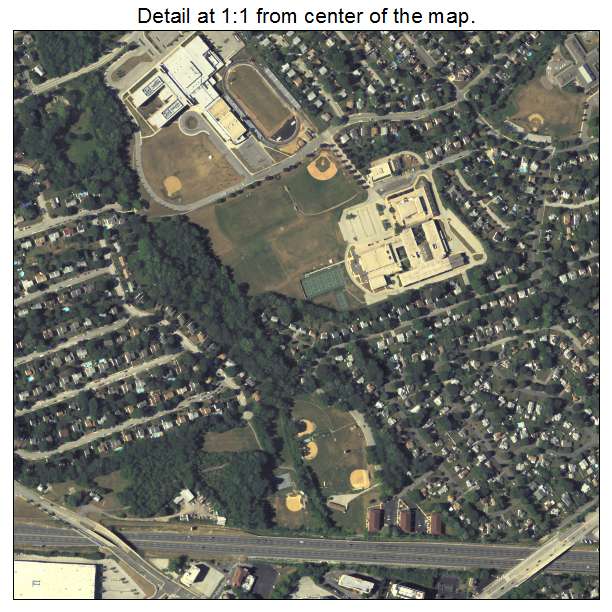 King of Prussia, Pennsylvania aerial imagery detail