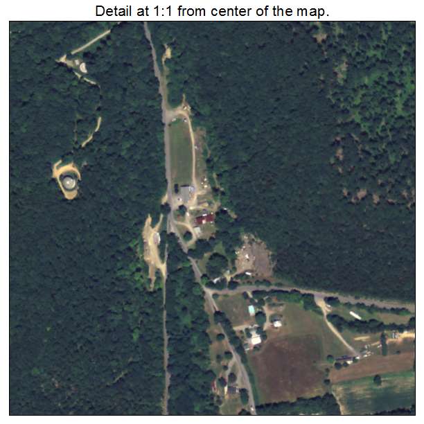 Kreamer, Pennsylvania aerial imagery detail