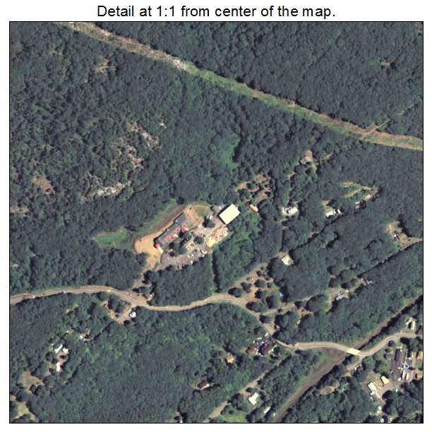 Laurel Run, Pennsylvania aerial imagery detail