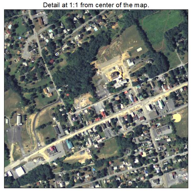 Linglestown, Pennsylvania aerial imagery detail