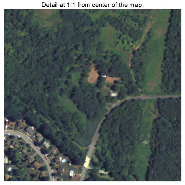 Lorane, Pennsylvania aerial imagery detail