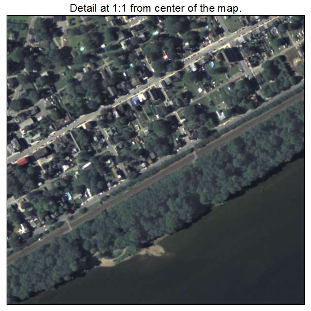 Marietta, Pennsylvania aerial imagery detail