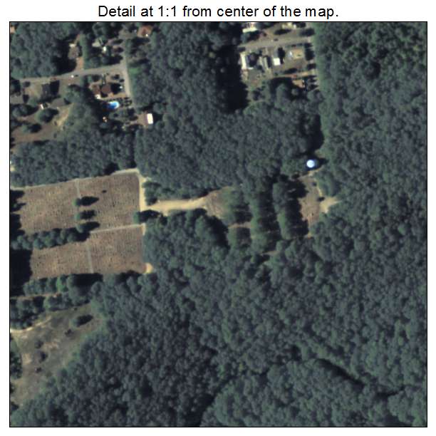 Marshallton, Pennsylvania aerial imagery detail