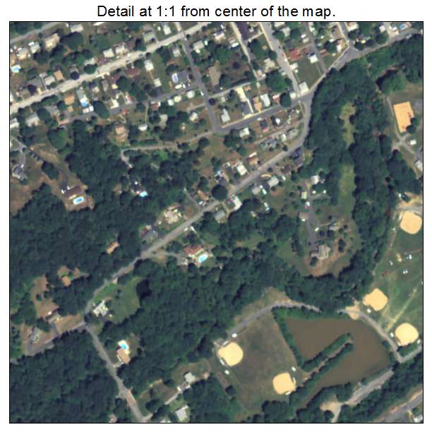 Marysville, Pennsylvania aerial imagery detail