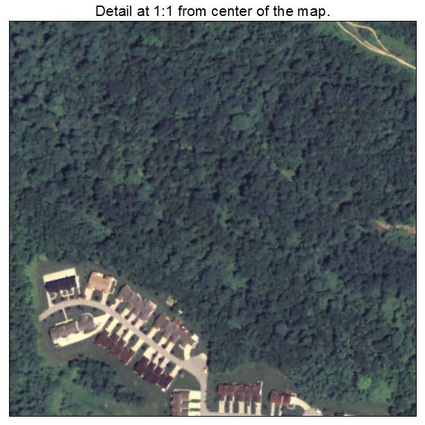 McGovern, Pennsylvania aerial imagery detail