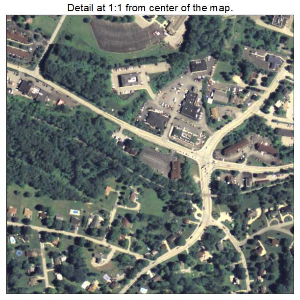 McMurray, Pennsylvania aerial imagery detail
