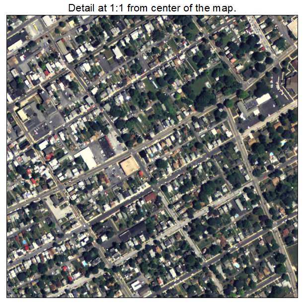 Mechanicsburg, Pennsylvania aerial imagery detail