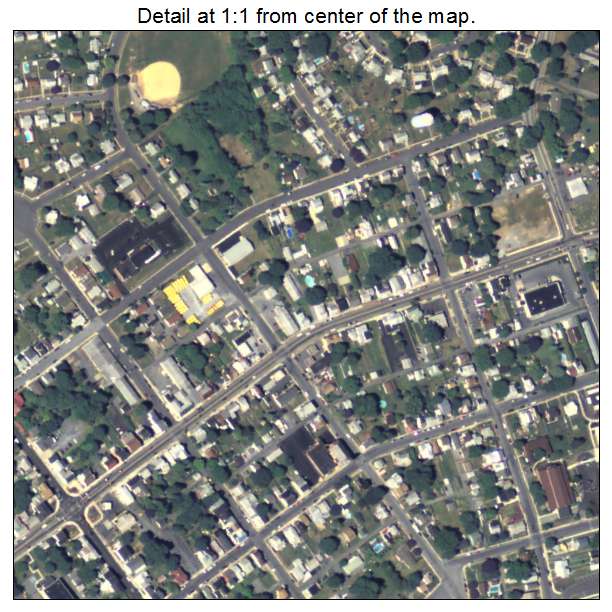 Middletown, Pennsylvania aerial imagery detail