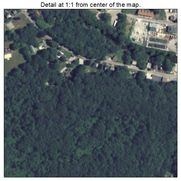 Modena, Pennsylvania aerial imagery detail