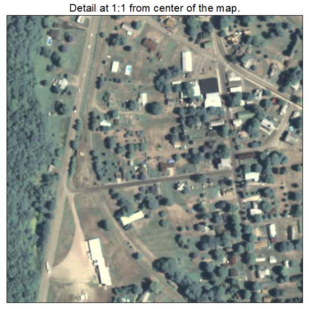 Monroe, Pennsylvania aerial imagery detail