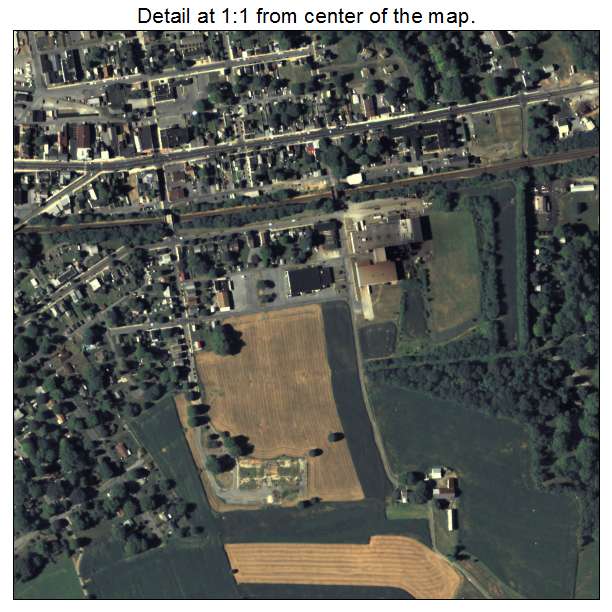 Mount Joy, Pennsylvania aerial imagery detail