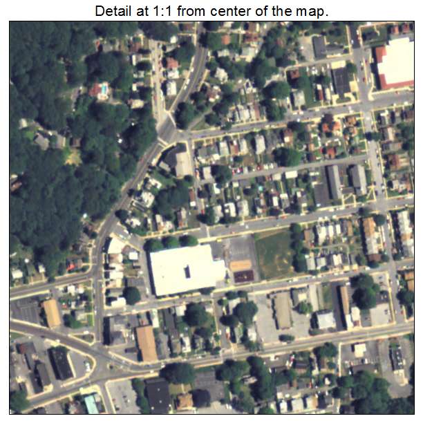 Mount Penn, Pennsylvania aerial imagery detail