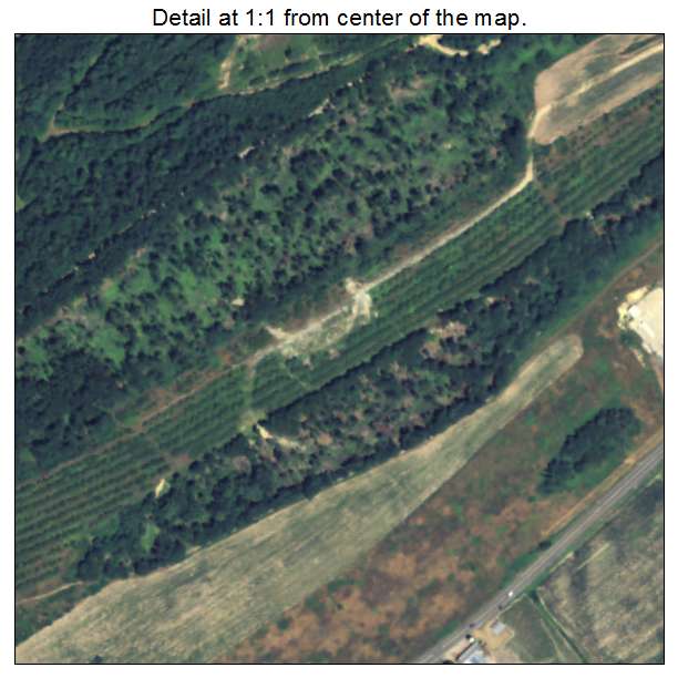 Mount Pleasant Mills, Pennsylvania aerial imagery detail