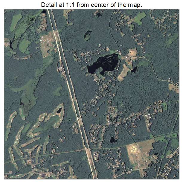 Mountain Top, Pennsylvania aerial imagery detail
