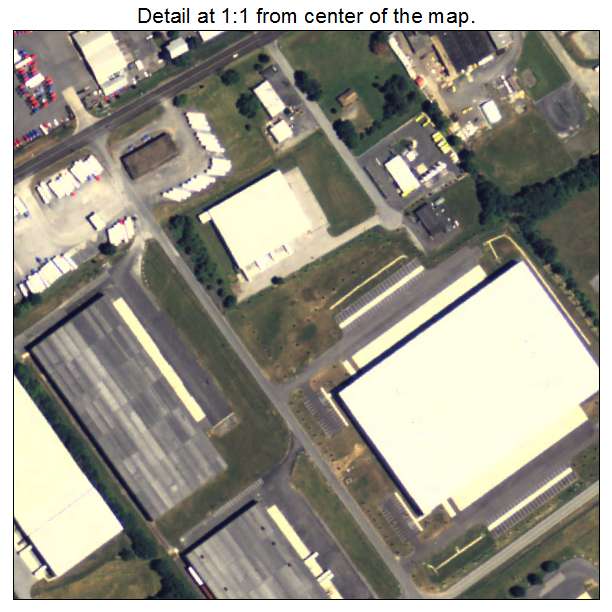 New Kingstown, Pennsylvania aerial imagery detail