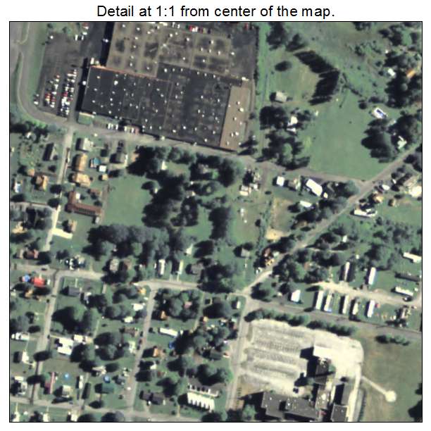 North Philipsburg, Pennsylvania aerial imagery detail