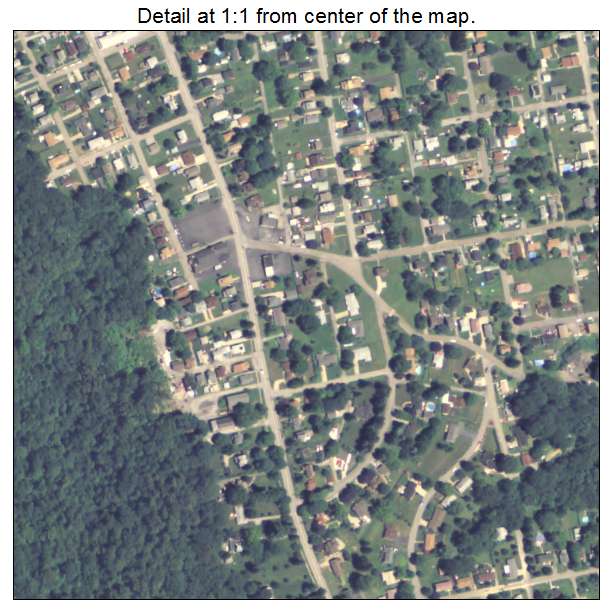 Patterson Township, Pennsylvania aerial imagery detail