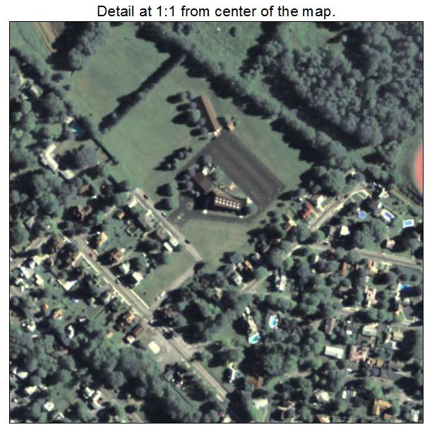Philipsburg, Pennsylvania aerial imagery detail