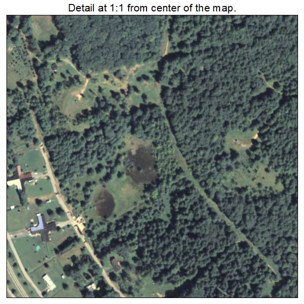 Pine Glen, Pennsylvania aerial imagery detail