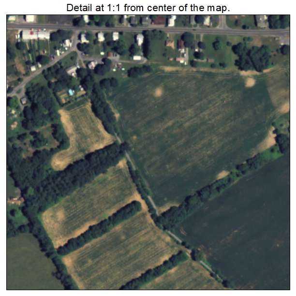 Plainfield, Pennsylvania aerial imagery detail