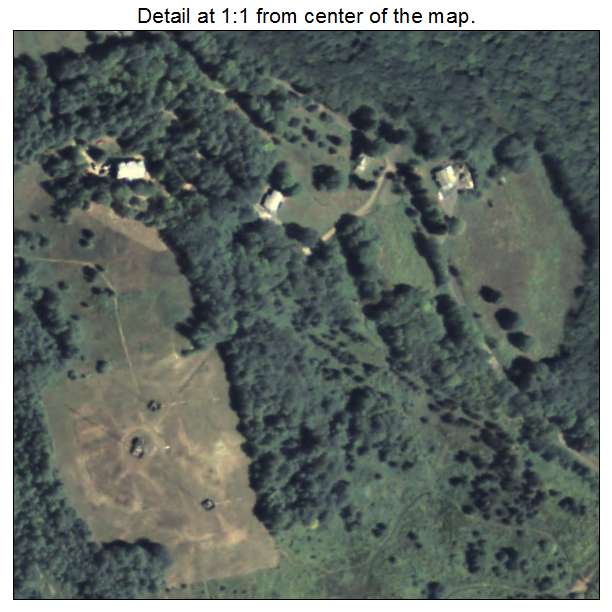 Plymptonville, Pennsylvania aerial imagery detail
