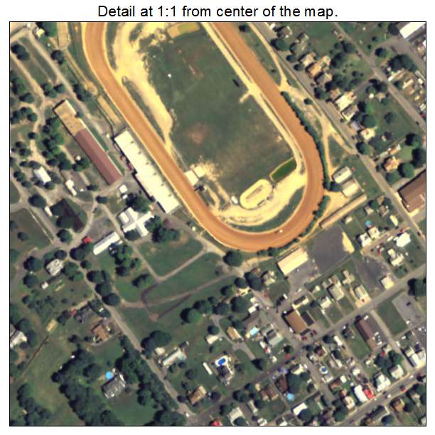 Port Royal, Pennsylvania aerial imagery detail