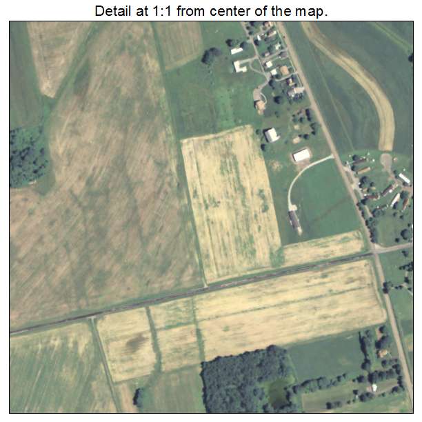 Prospect, Pennsylvania aerial imagery detail