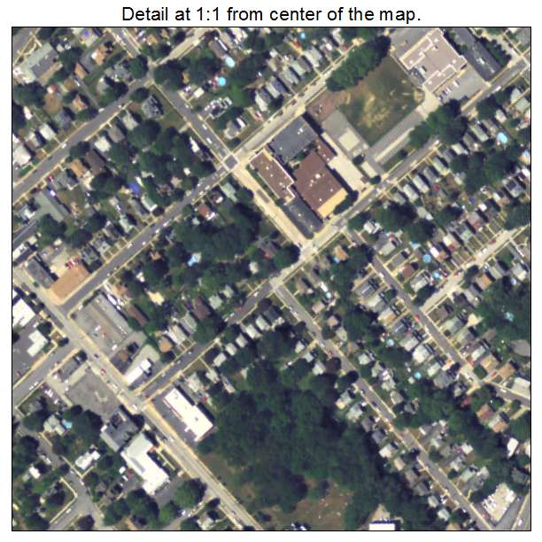Prospect Park, Pennsylvania aerial imagery detail