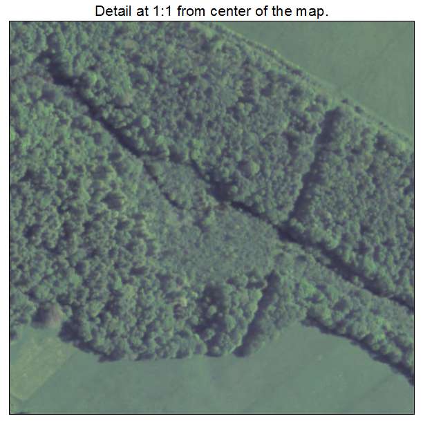 Riceville, Pennsylvania aerial imagery detail