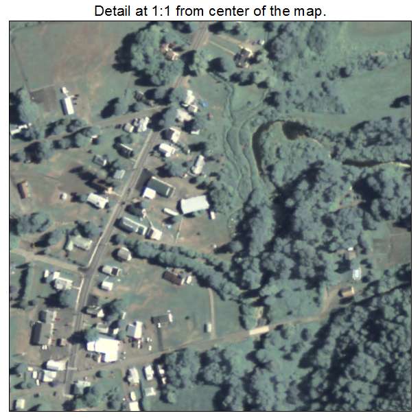 Rome, Pennsylvania aerial imagery detail