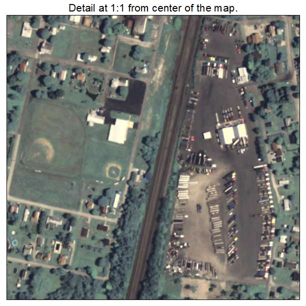 Seward, Pennsylvania aerial imagery detail