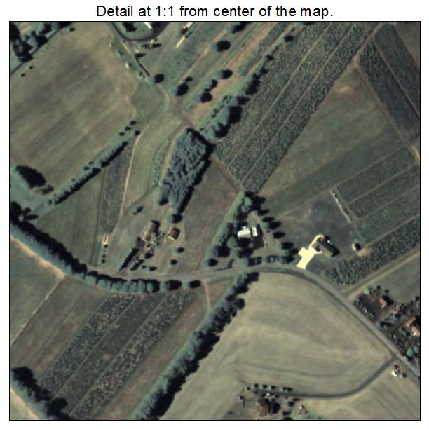 Slabtown, Pennsylvania aerial imagery detail